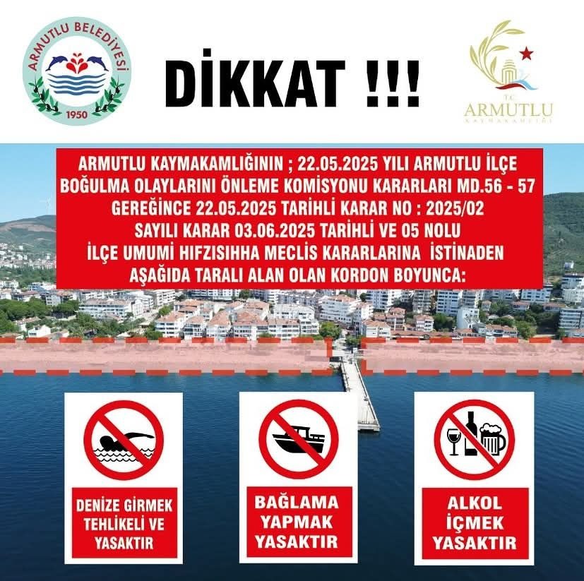 Görülebilir ama girilemez: “Yalova’da yeni deniz konsepti”