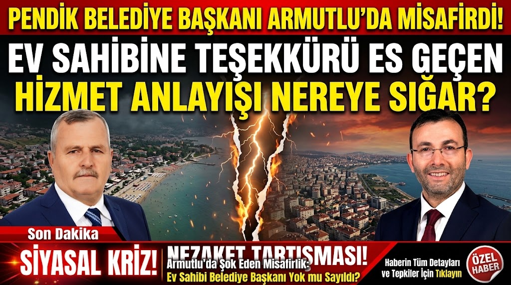 YALOVA’DA DEPREM ETKİSİ! BÜYÜKGÜMÜŞ’TEN ARMUTLU’YA 'DESTUR' MESAJI!